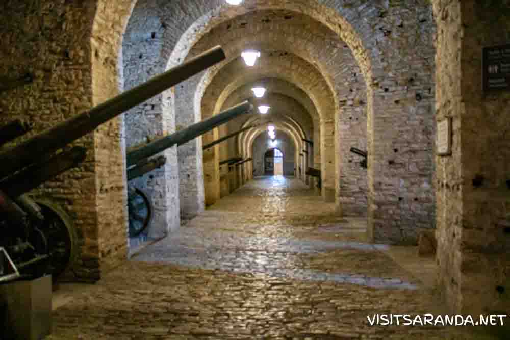 Artillery at Gjirokastra Castle Artillery at Gjirokastra Castle