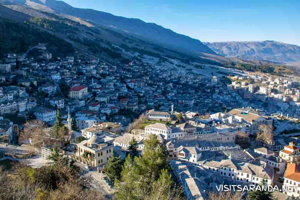 View over Gjirokastra View over Gjirokastra