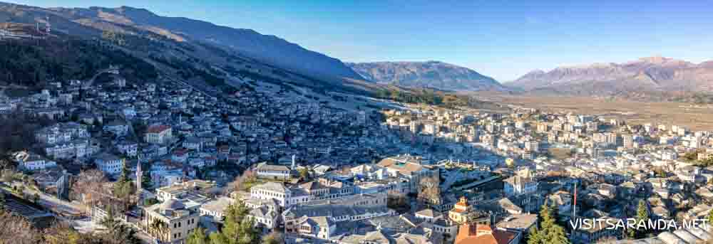View over Gjirokastra View over Gjirokastra